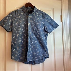 Hawaiian style button down
